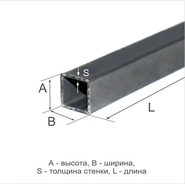 Труба профильная 30х30х1,5 08пс ТУ 1373-002-71251680-2014 - 0